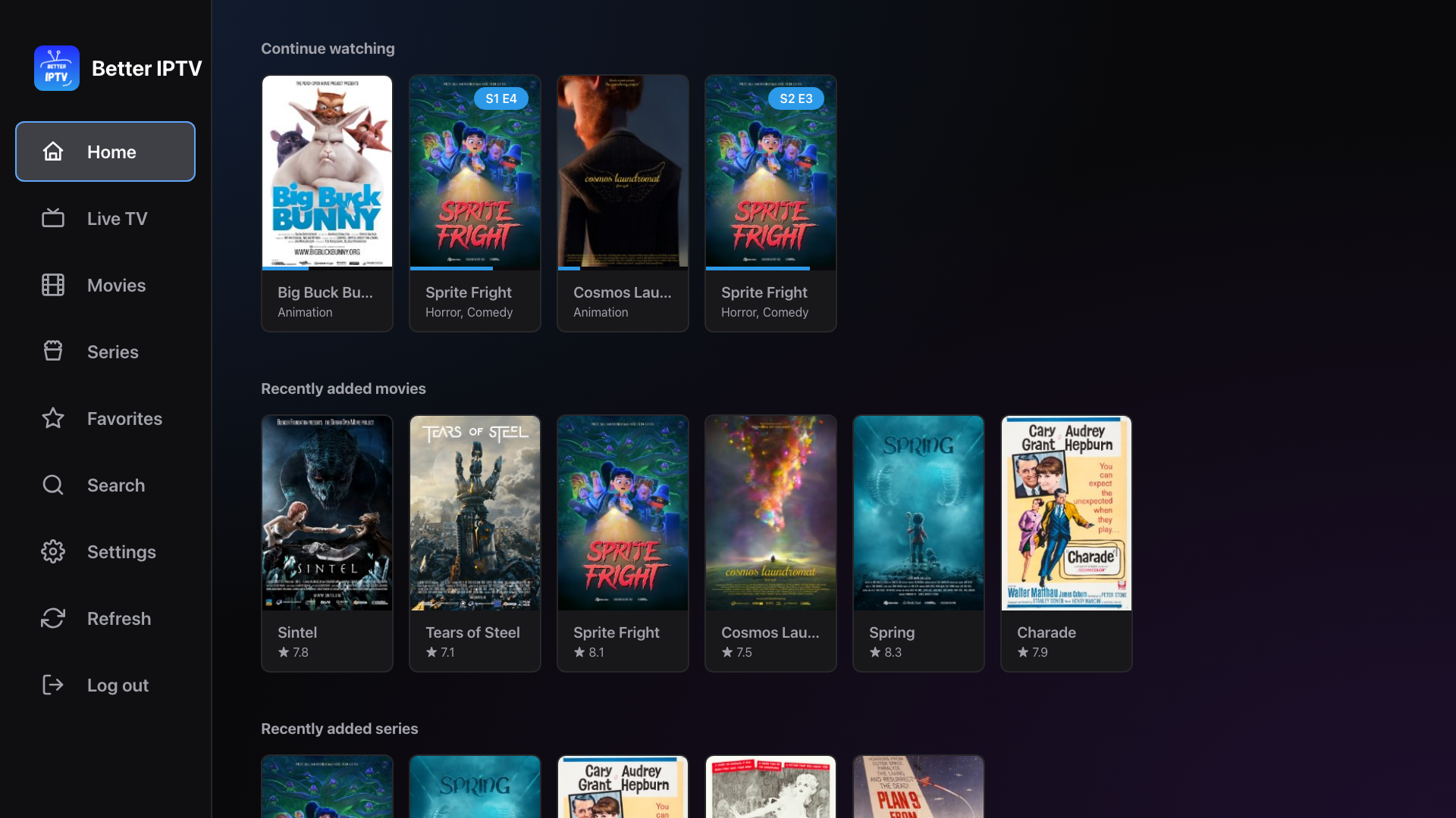 Better IPTV on Smart TV